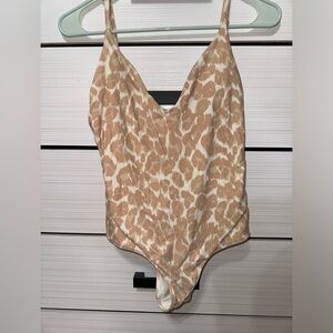 ☀️Sale☀️ Aerie leopard one piece